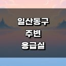 정발산동주민센터 | 고양 일산동구 근처 병원 주말 응급실 24시 정보 큰 야간 진료시간