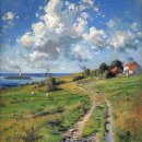 전원풍경 이미지