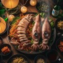 산오징어 이미지