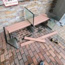 평촌미관광장 | 아파트 단지 벤치의자리폼 나무 교체