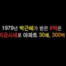 [박근혜] 전두환에게 6억원(그 당시 300억원)을 받았던 박근혜 이미지