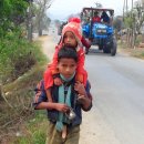 네팔 오지 사람들의 생활상 이미지