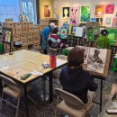 유화감성 오일파스텔화 이미지