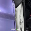 pet 33거9406 | 벤츠 CLA45 AMG 전체랩핑 | 화이트에서 울트라 바이올렛으로 컬러 체인지