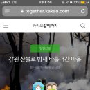 카카오 같이 가치 “강원도 산불 기부” 응원,덧글로 기부하자!!! 이미지