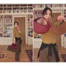 이지커머스 | 기은세 인스타 가방 어디꺼?" 쿠론 26FW 포제르 보우 우븐 크로스 25 &amp; 세느 이지 우븐 토트 30 (CJ라이브)