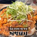 우계로 | 파주] 문산 흑돼지 두루치기 꺼먹돼지 현지인 제육볶음 찐 맛집 내돈내산 재재재방문 또간집 솔직 후기