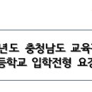 금산28-5교 | 2024년 충남 고등학교 입학전형