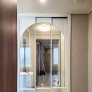 홍천샬레 | e편한세상구미파크밸리 현관중문 으로 이원중문 의 초슬림3연동 아치중문 시공!