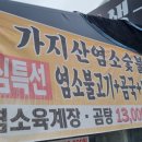 가지산염소숯불생구이