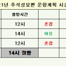 필독】21년 추석 합동성묘편 운항예정 시간표 및 이용안내 이미지