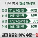 내년 병사 월급 인상안 이미지