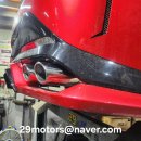 유모터스 | 쏘나타 DN8 N-라인 2.5 터보, 29모터스에서 듀얼 배기 팁으로 완벽 변신! 순정 퀄리티 감동 후기