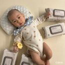 [리뷰] 아기물티슈 블루마마 와오 WA:O 구름빛 물티슈 사용후기 신생아물티슈!