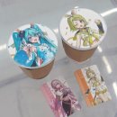 돈그라미 | 하츠네 미쿠 엑스포 10주년 애니메이트 콜라보 카페 방문 후기♪✧