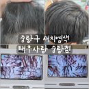 [리뷰] 중랑구새치염색 태후사랑 스타일숲 중랑점 후기