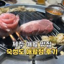 제주 애월 숙성도 메뉴 가격 웨이팅 정보 + 추천메뉴 후기