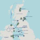 154회 디 오픈 참관과 잉글랜드, 스코틀랜드 및 아일랜드 크루즈 골프 여행 이미지