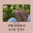 다한우 | 비 오는 날 가평 레일바이크, 아이들과 이용 솔직 후기