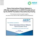 Nexus-ADHD Friendly School by the ADHD Foundation Neurodiversity Charity 이미지
