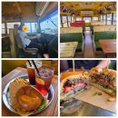 무녀2구마을버스 | 군산 무녀도 카페 무녀2구마을버스 독특한 인테리어 수제버거 후기