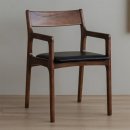 헤즈 | 헤즈로 암체어 블랙 식탁의자 1인용 원목 카페 체어 찐후기