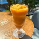 할리스 부산경성대점 | 할리스 신메뉴 청도 홍시 듬뿍 스무디 가격 칼로리 후기