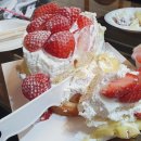 노은3동주민센터 | 대전 빵집 꾸드뱅 베이커리 딸기 생크림 포레스트 케이크 1호