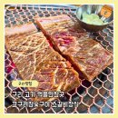 진주한우참숯구이 | 구리 맛집 고구려참숯구이 소갈비정식 한우육회 후기