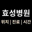 의료법인 수성의료재단 | 효성병원 위치·진료·운영시간 총정리 (대구 수성구 중동)
