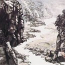 수묵담채화 이미지