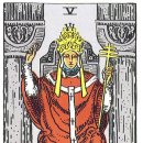 5. The Hierophant - Pictorial key to the Tarot 이미지