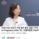 임신출산에서 여성의 노산 기준 이미지