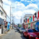 송도해수욕장 입구 삼거리 이미지