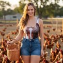 farmer girl 이미지