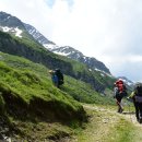 705-14 la Ville des Glaciers1789m ＞ Refuge des Mottets1870m ＞ Col de la Seigne2510m 이미지