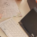 블루키 | [오피스용품] 피스넷 폴더노트, 블루키, 휴대 편한 블루투스 키보드 내돈내산 사용후기