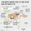 인천 서구 검암·경서동 토지거래허가구역 615만㎡…24년11월5일부터 해제 이미지