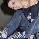 컨버스현대 - 부천시 원미구 길주로 180 | 카리나 컨버스 척 70 X 아머 블루 운동화 언니들의 스니커즈 추구미 10만원대 츄라잇 청바지랑 조합 느좋!