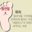 기와혈을살려내는용천혈■용천혈의 위치는? 이미지