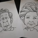 캐리커쳐 배우기 이미지