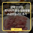 영동화로숯불구이 | 공덕 고기집, 회식하기 좋은 영동숯불집 모듬소금구이 후기
