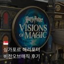 비전4로 | 싱가포르 해리포터 비전오브매직 NOL 예매 및 후기