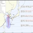 태풍 종다리 내일부터 제주 영향…강풍에 최대 100㎜↑ 비 이미지