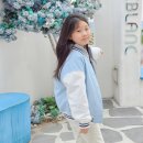 오션스카이블루 | 주니어 여아옷 브랜드, 오션스카이 바시티점퍼 코디