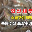 흑룡 | 익산 새우 소금구이 먹방! 흑룡수산 포장 솔직 후기