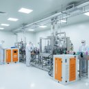 (유)청정바이오산업 | 오송 바이오밸리 화장품 공장 스크류 인버터 콤프레샤 30마력 청정에어 충진·포장라인 구성