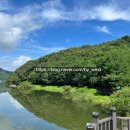 땅끝쉼터 | [트레킹 리뷰] 안성 금광호수 하늘전망대 트레킹 후기. 에어컨이 나오는 쉼터가 있는 박두진 문학길