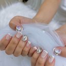 (주)진주랑 | 마곡역네일, “글로잉네일”에서 받은 여름네일 &amp; 웨딩st 이달의아트 후기
