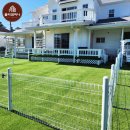 전원주택 담장으로 시공하기 좋은 펜스 울타리! 이미지